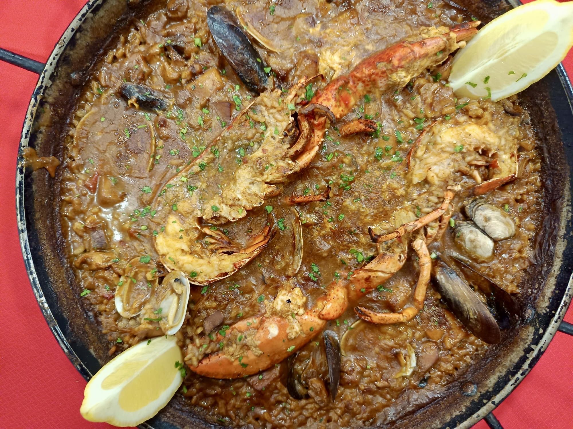 Arròs amb Llamàntol